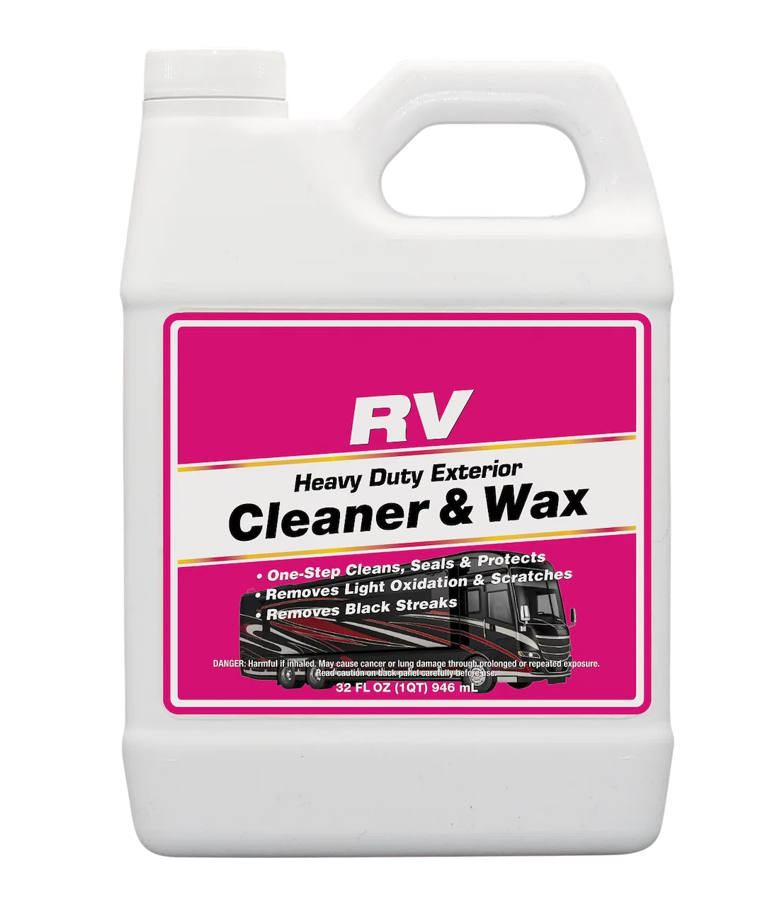 CW-32 – T.R. INDUSTY RV Wash, Liquid 32 Ounce Can Cleans/ Waxes/ Seals And Protects RV Exterior With Carnauba And UV ...